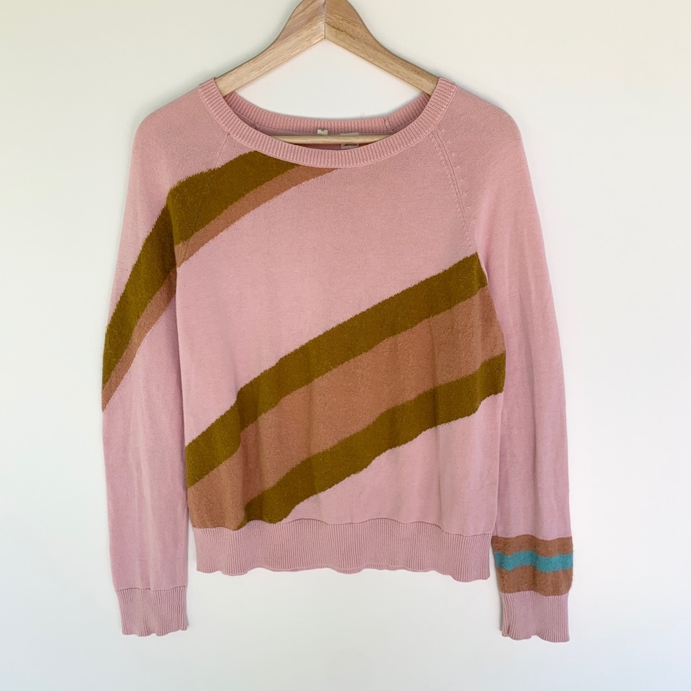 Anthropologie MOTH Oblique Sweater